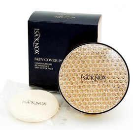 Isa Knox Cover Supreme Rich Essence Skin Cover Pact 10g No. 23 Natural Beige / 이자녹스 커버 수프림 리치에센스 스킨커버 팩트 10g 23호 내추럴베이지