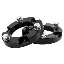 PROEZE 1.5" Front Leveling Lift Kit, Leveling Kit for 2005-2023 Tacoma 4 Runner, T6 Billet Aluminum Strut Spacers Lift Kit Black