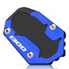 TREONK Motorcycle Kickstand Side Stand Enlarger Extension Plate for R1300