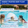 SwimWays Shark Inflatable Sun Canopy for Kids 9-24 Months