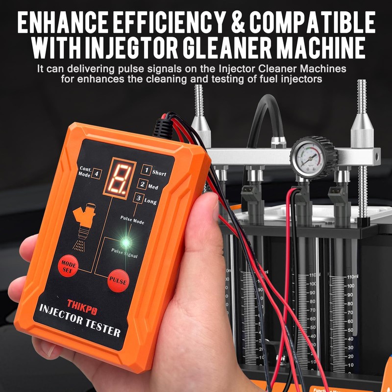 THIKPO Universal Fuel Injector Tester and Cleaner Tool Kit, DIY