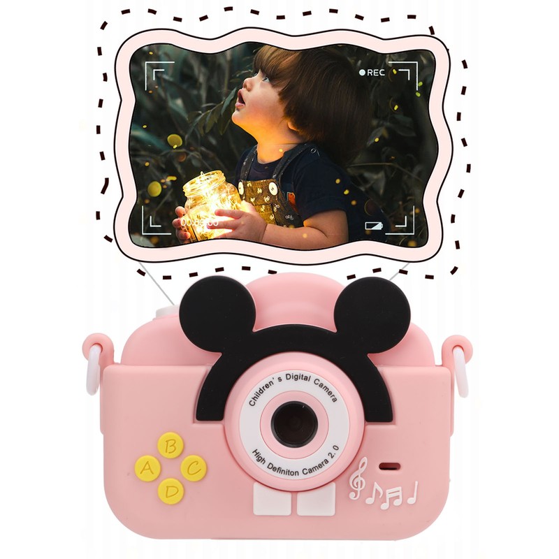 Kids Mini Digital Camera 2 Inch Screen 2MP High Definition