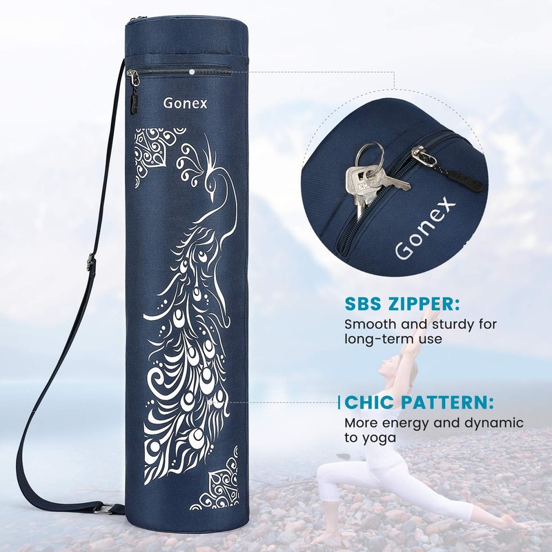 Gonex Yoga Mat Bag, Full-Zip Exercise Yoga Mat Carry Bag