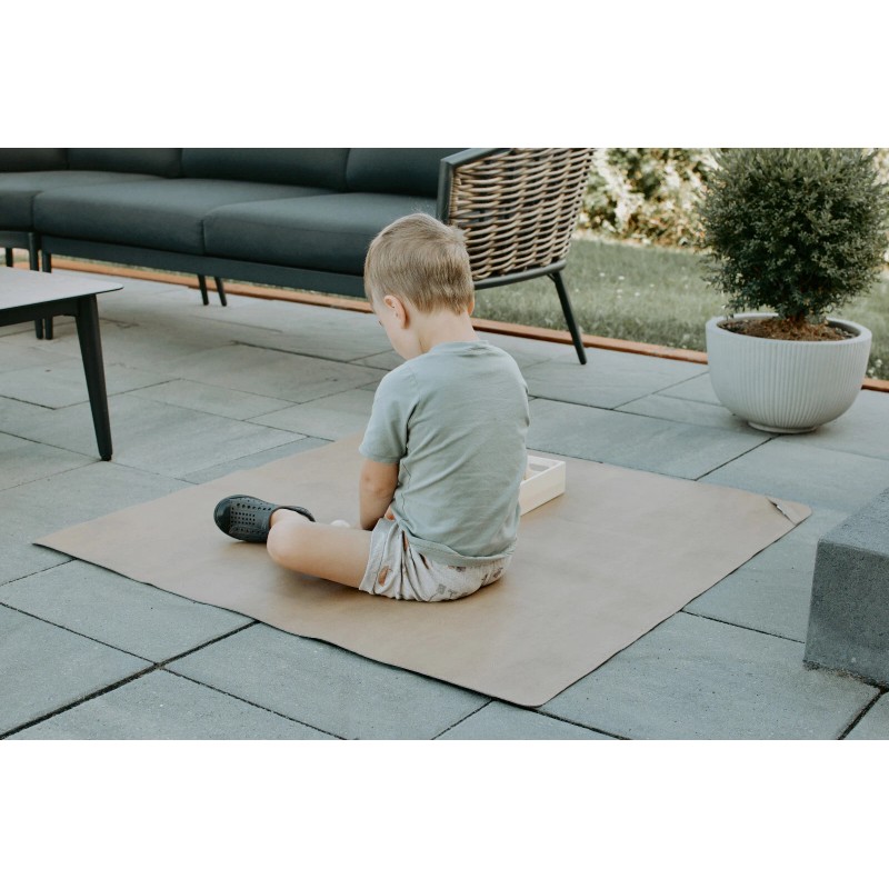 Uniklook Vegan leather Cloth Double Sided Playmat Waterproof blanket 39"x39"