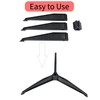 VOSCHOIX Artificial Christmas Tree Stand Replacement, Plastic Christmas Tree Legs