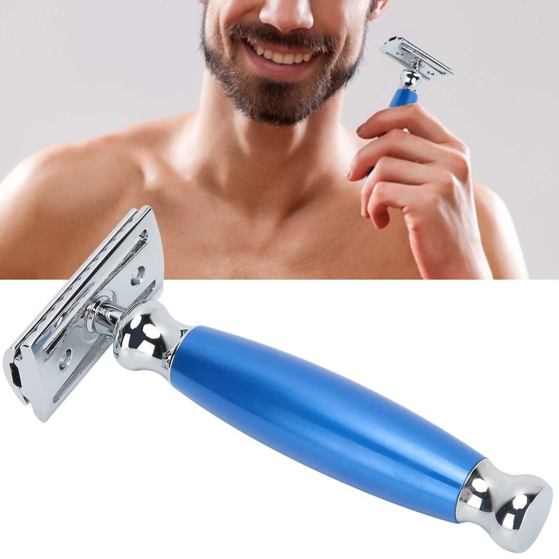 Men Razor Manual Safety Shaving Knife Hair Remover Tool for