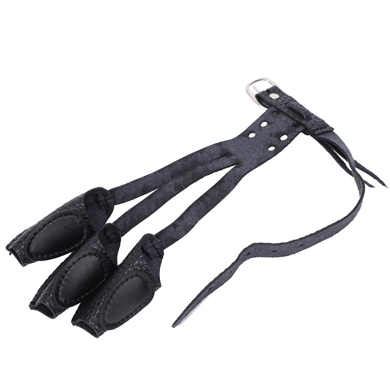 Archery Universal Three Finger Guard Gloves American Hunting Bow Traditional