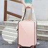 DAWRIS 3Pcs Clear Suitcase Covers 20+24+28 Inch PVC Luggage Covers