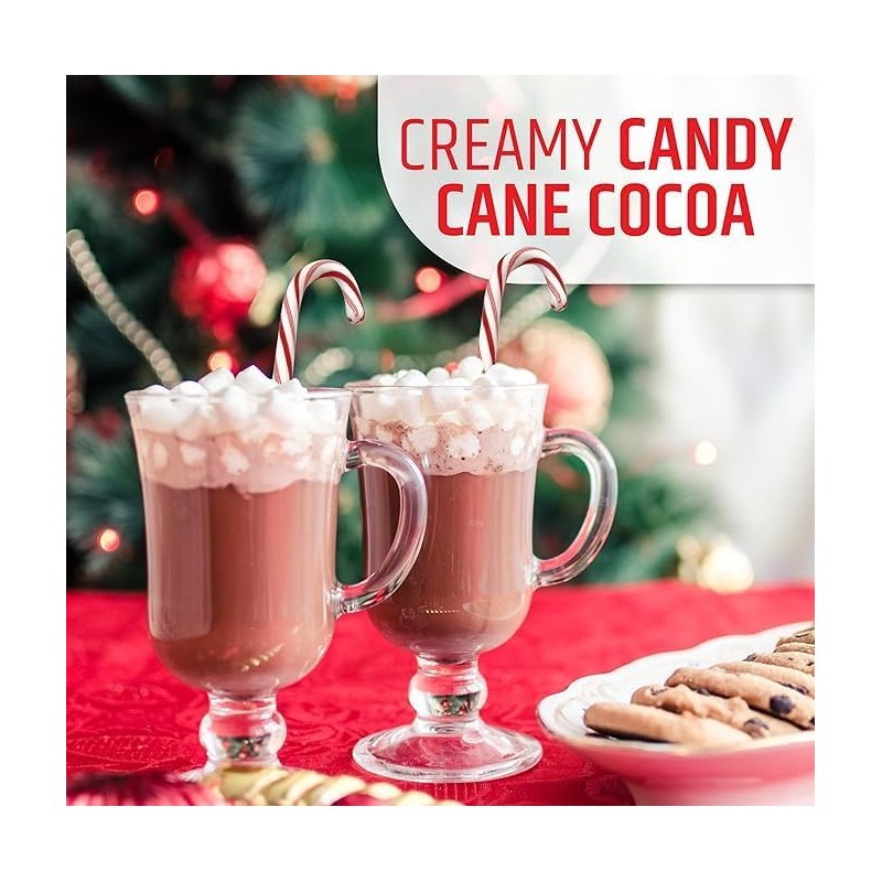Peppermint Flavored Candy Cane | Red & White Stripes Individually