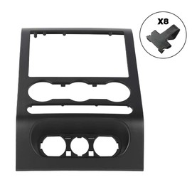 G-PLUS Dash Radio Bezel Center Trim Panel Cover Accessories Compatible with Ford F150 2004-2008 4L3Z-1504302-AAA