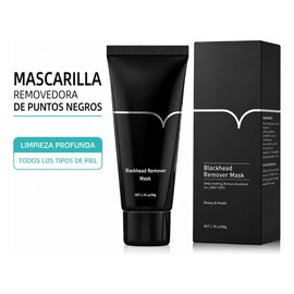 Mascarilla Facial 50g Carbón Activado Elimina Puntos Negros