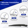 EMITHSUN® 14" Rear Wiper Blades, Streak-free OEM Back Wipers