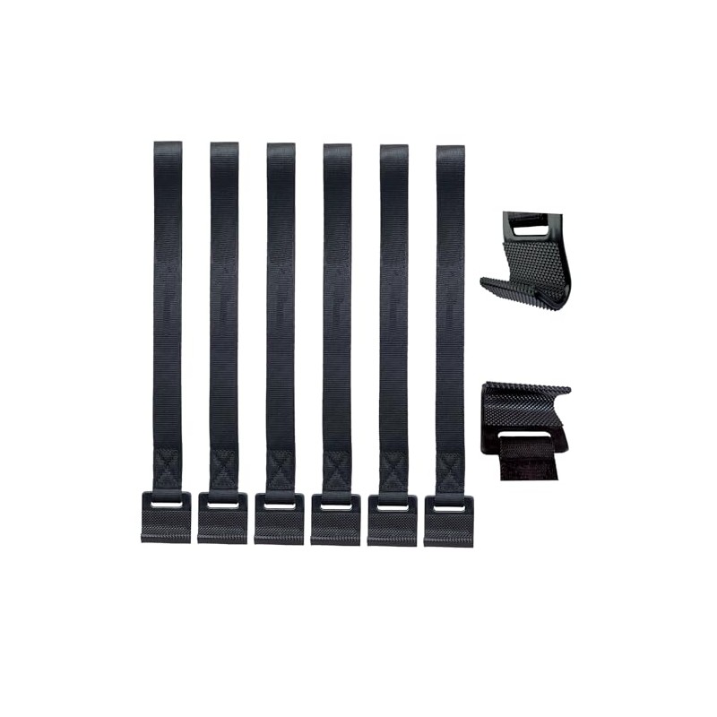 Car Roof Bag Tie Down Straps, Set of 6, Durable,