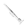 FOMIYES Dual-ended Blackhead Cleaning Tool Stainless Steel Beauty Scraper Face