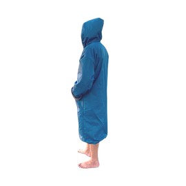Malo'o Adult Long Sleeve Sherpa Lined Surf Parka-Waterproof and Windproof-Changing Robe - Swim Parka - 2 Sizes…