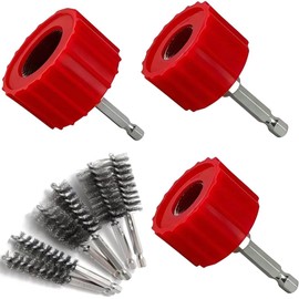 Drill Copper Pipe Cleaner 1/2", 3/4", 1" – Plumbing Tools, Copper Cleaner