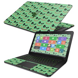 MightySkins Skin Compatible with Razer Blade 14" (2014-2017) - Why So Serious | Protective, Durable, and Unique Vinyl Decal wrap Cover | Easy to Apply, Remove, and Change Styles | Made in The USA