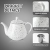 KOOV Ceramic Teapot with Infuser, 40 ounce Tea Pot with