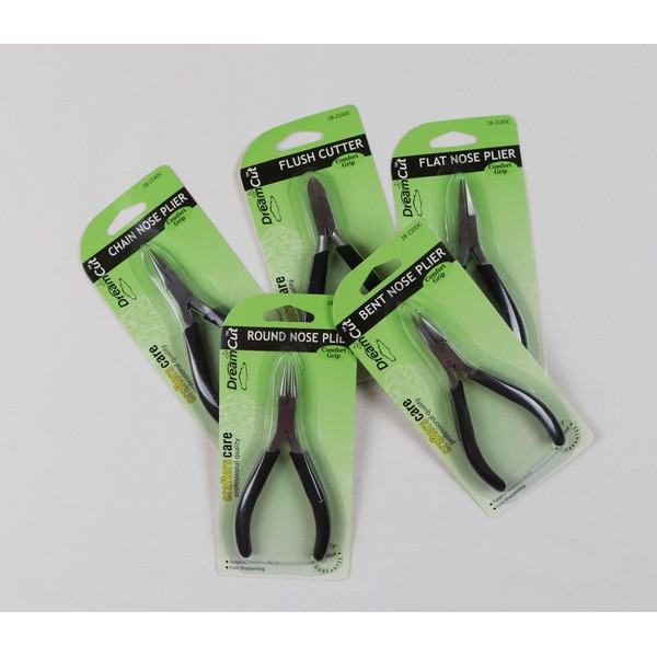 5 Piece Professional Craft and Jewelry Making Supplies Pliers Tool