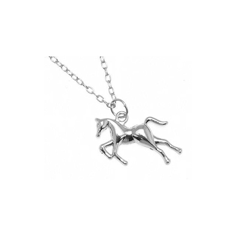 Silver Coloured Horse Necklace