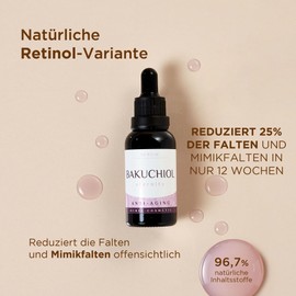 Ardaraz Face Serum with Bakuchiol the Vegetable Retinol Concentrated Anti Wrinkle Serum for Women Improves Skin Texture With Hyaluronic Acid Suitable for Sensitive Skin 30 ml
