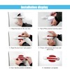 GLSOWEE 8PCS Carbon Fiber Car Door Handle Cup Scratch Protectors,