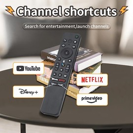 New Replacement Voice Remote Control Comptible for Sony A80K X80K X95K X90K X85K Series Smart TVs (2022)