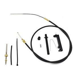 GOLACOD Lower Shift Cable Kit Fit for MerCruiser Alpha Gen One & Two MC MR 1978 & Newer Replaces for 19543A10 19543A8 865436A02 Lower Gear Cable Kit
