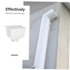 OSALADI Downspout Diverter for Rainwater Collection Easy Install PVC Gutter
