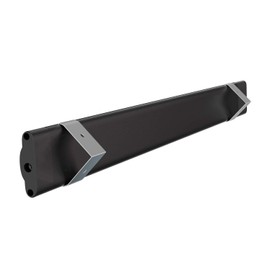 ledscom.de Siris LED Under-Unit Light Matt Black Corner Mounting Flat 30 cm 368 lm Warm White