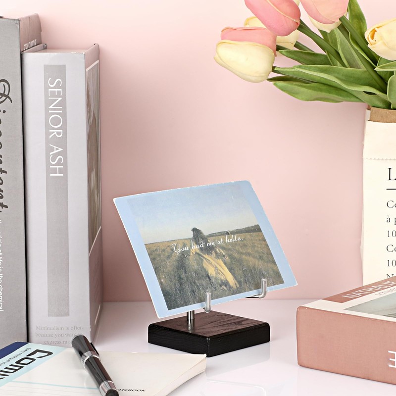 Hipiwe Display Stand Easel with Adjustable Stainless Steel Arm Easel