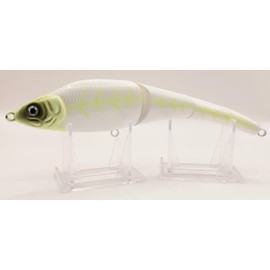 Canal Tackle™ Jointed Mack Lure Ghost White Squid Mackerel 8" 3.5oz (No Hooks)