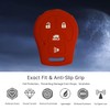 Key Fob Cover for Versa Sentra: 4 Buttons Silicone Remote