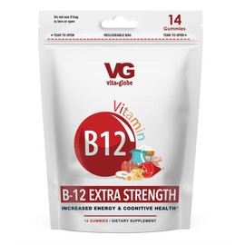 VG Vita.Globe B-12 Extra Strength GMO Free Dietary Supplement