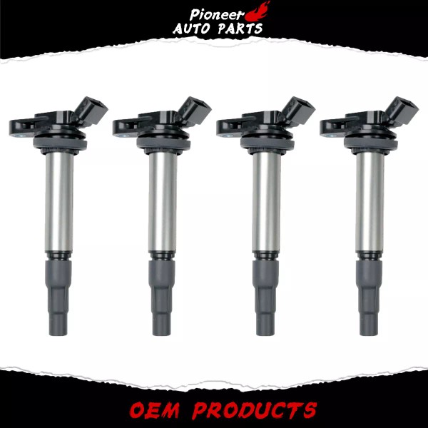 PIONEER 4X OEM Ignition Coil For Toyota Corolla Matrix Prius