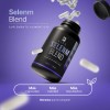 Selenio Vitamina 240 Cápsulas 500 Antioxidantes Protección Celular Bienestar Diario
