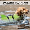 Queenmore Ripstop Dog Life Jacket Shark Life Vest for Dogs,