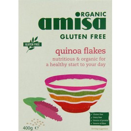 Amisa Organic Gluten Free Quinoa Flakes 400 g
