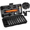 BESTNULE Upgrade Roll Pin Punch Set, Punch Set with Replaceable