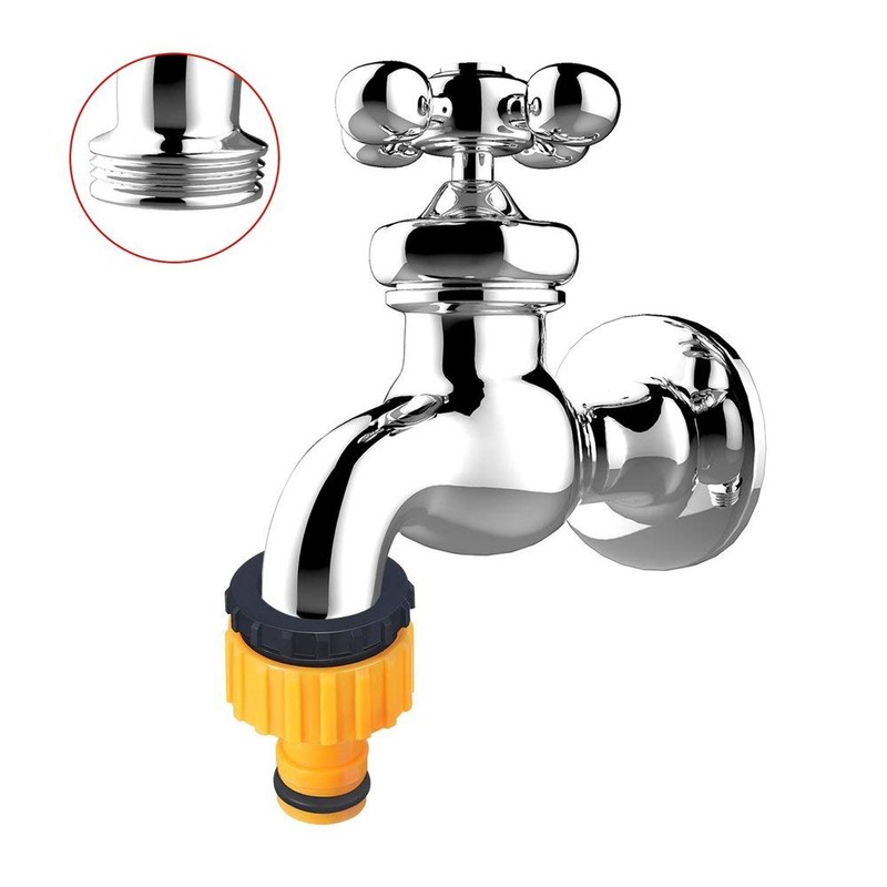 TOPWAYS 3/4 inch and 1/2 inch BSP 2in1 Plastic Outdoor