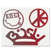 Sticker S "BiSH" Metallic Gradient 069M