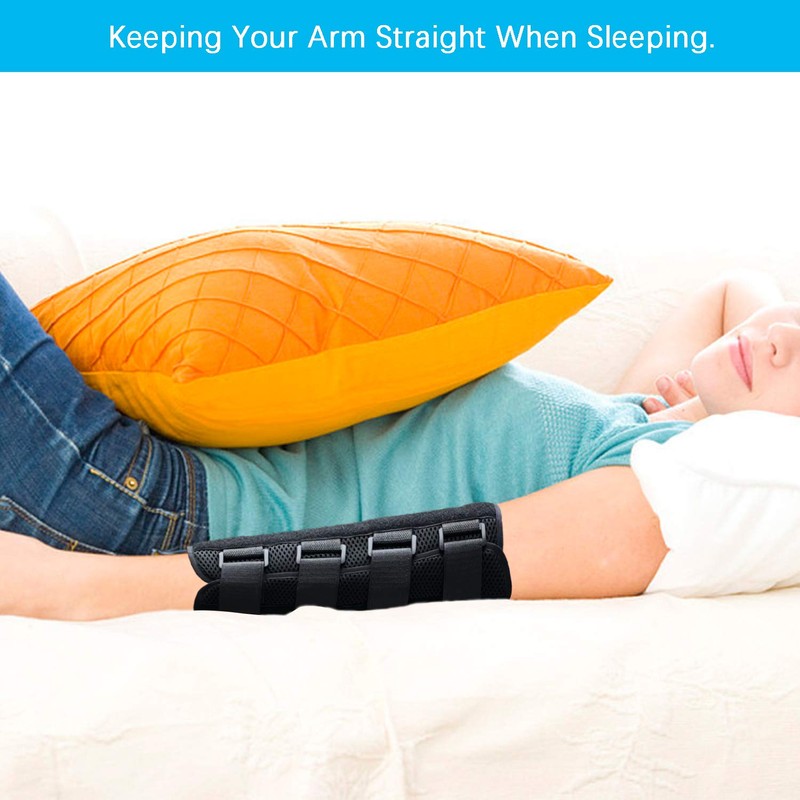 Elbow Brace Splint Immobilizer Stabilizer for Ulnar Nerve Entrapment &