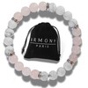 Chakra armband echte steine (2 Rosenquarz)