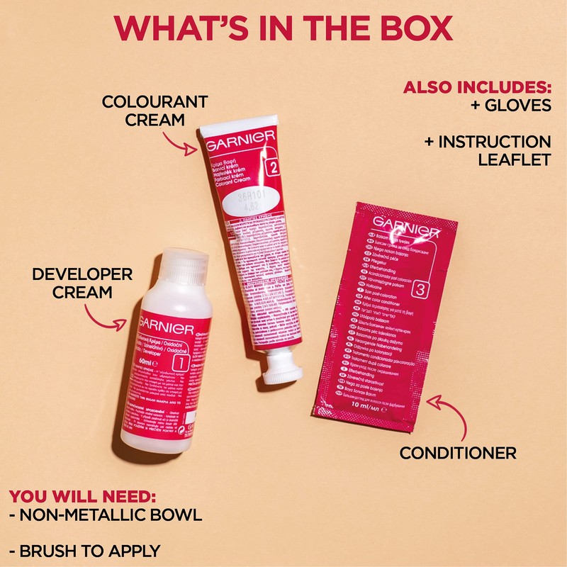 Garnier Color Sensation Vivids Blue hair colour permanent 2.10 deep