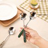 Turbokey 7.3 Inch Soup Spoons Set 304 Stainless Steel Spoons