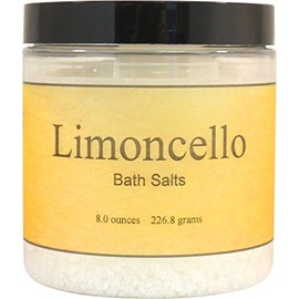 Limoncello Bath Salts by Eclectic Lady, 8 ounces
