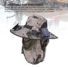 Wide Brim Solar Fan Hat Outdoor Fishing Sunscreen Quick Drying