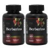 Kit De 2 Berberina Hcl 97% | 60 Cápsulas De