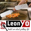 Griddle Accessories Set of 5, Leonyo Stainless Steel Grill Griddle
