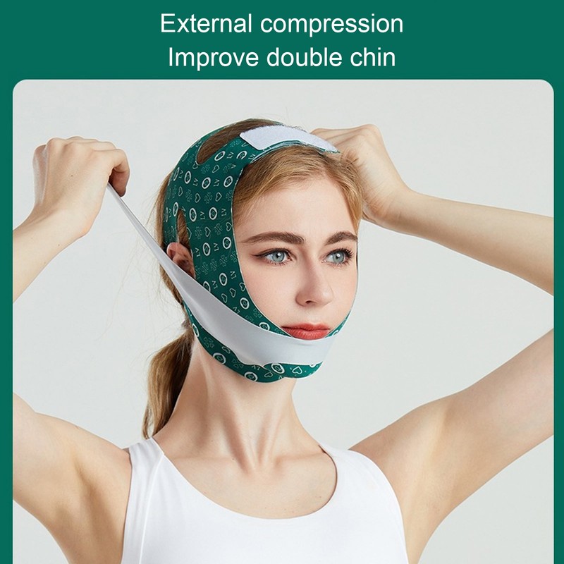 Double Chin Reducer Strap Face Slimming Adjustable Breathable V Line